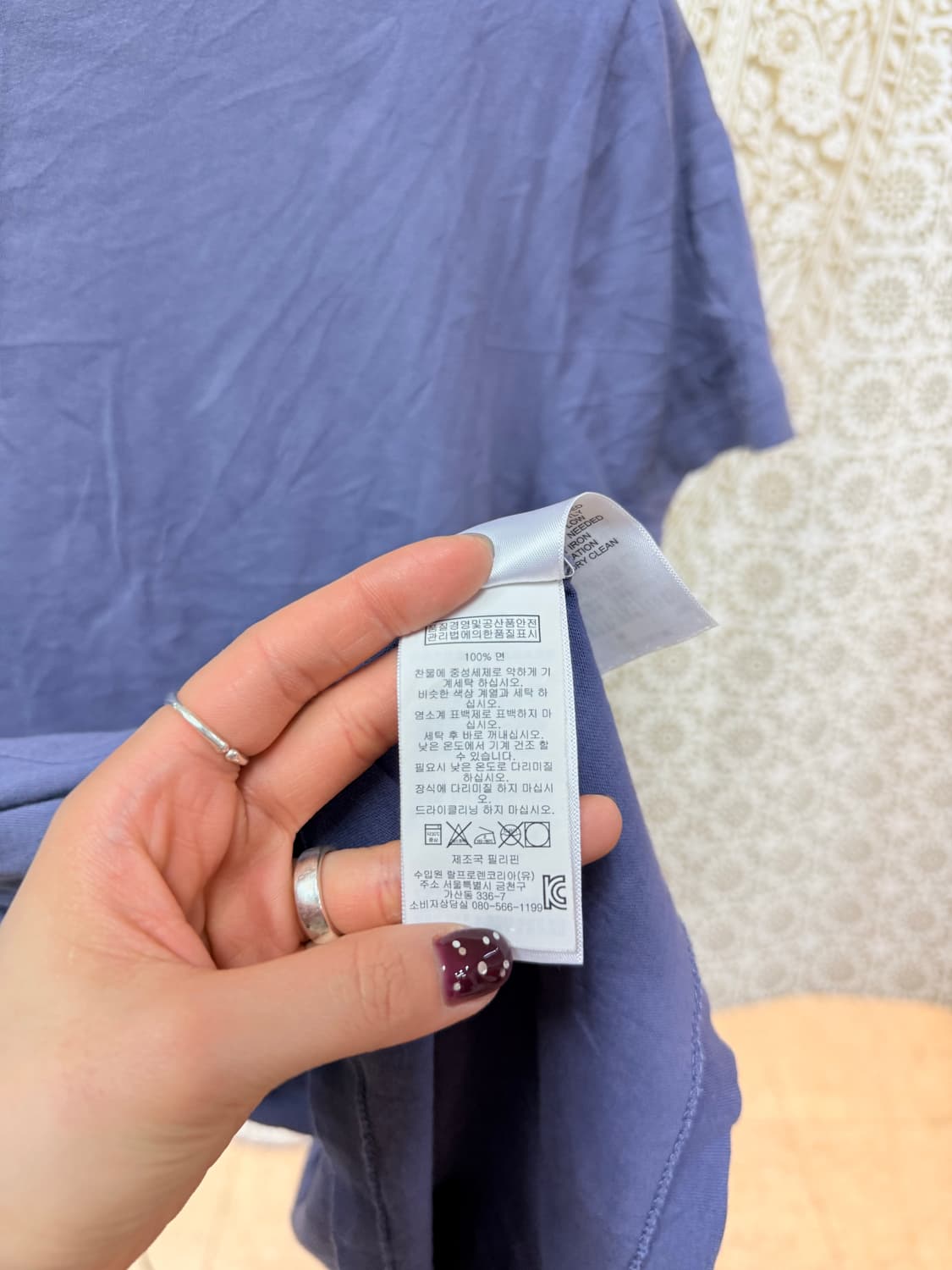 폴로 랄프로렌 여성 프린팅 반팔티 (Z1016) 상품이미지4