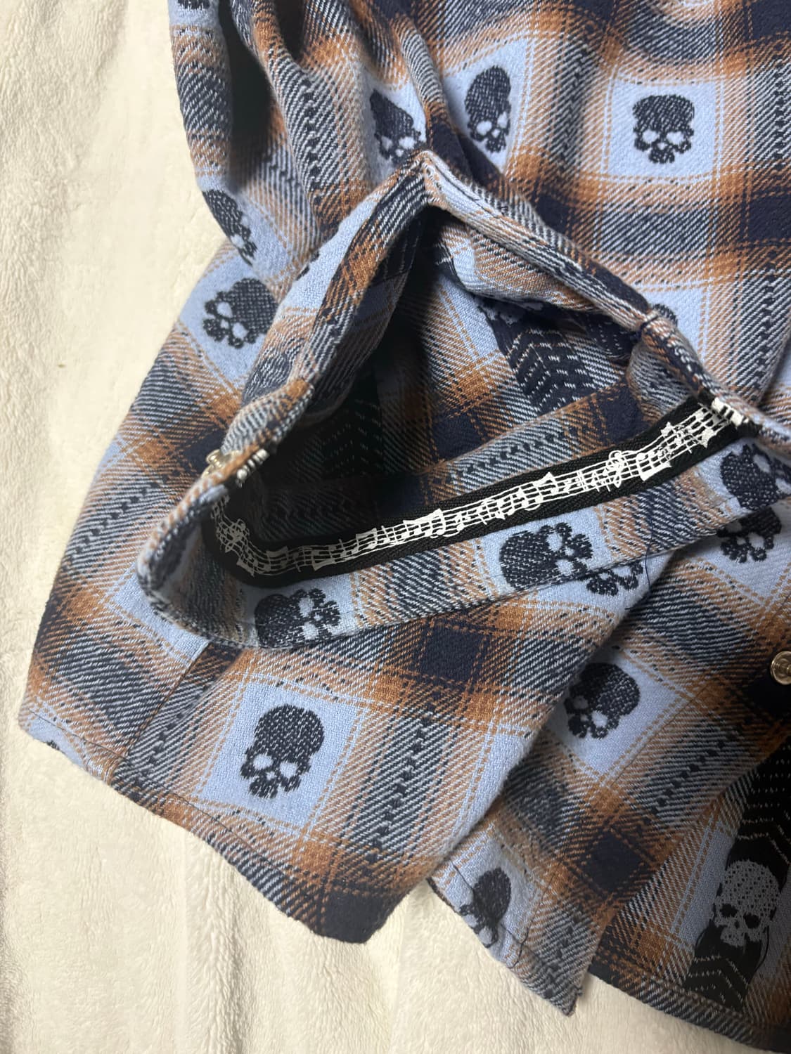 슈프림 넘버나인 플란넬 셔츠 L 상품이미지6