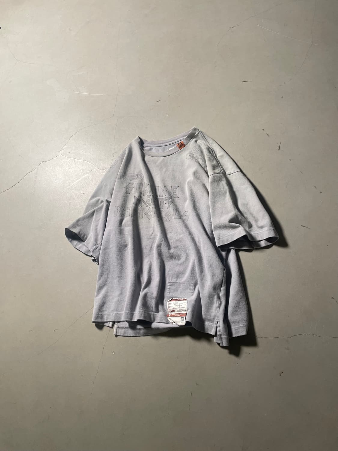 미하라야스히로 S.M.R Printed T-shirt 상품이미지1