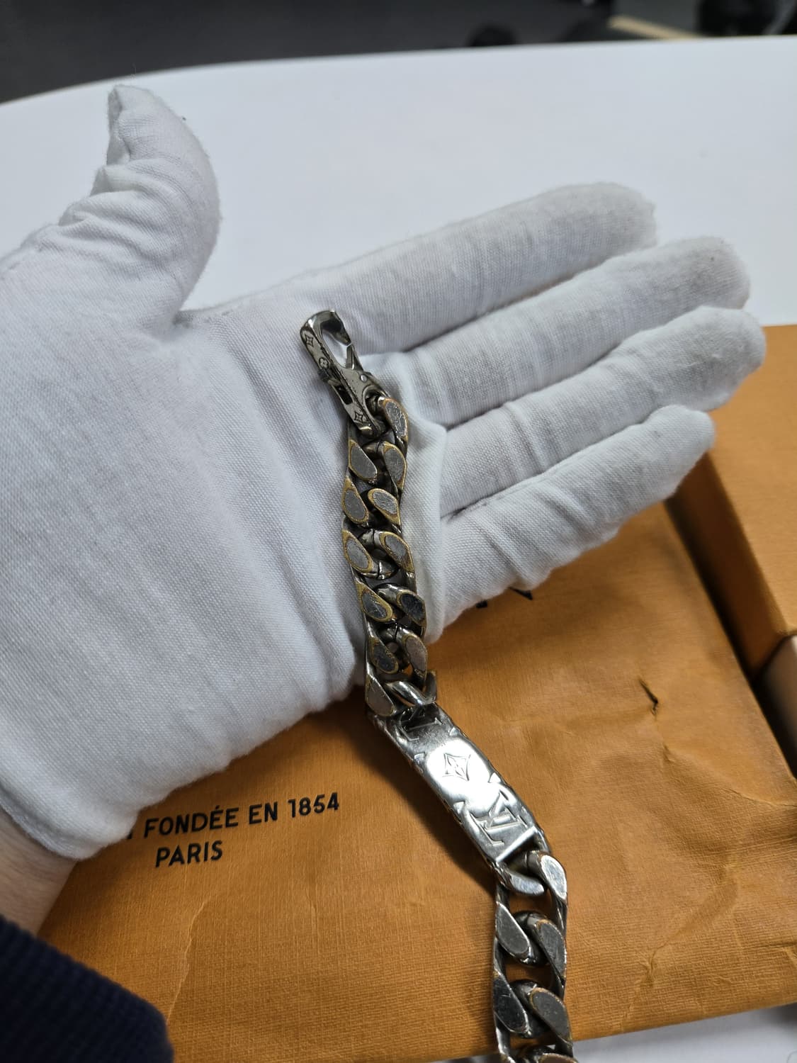 [정품]루이비통 체인 팔찌 상품이미지2