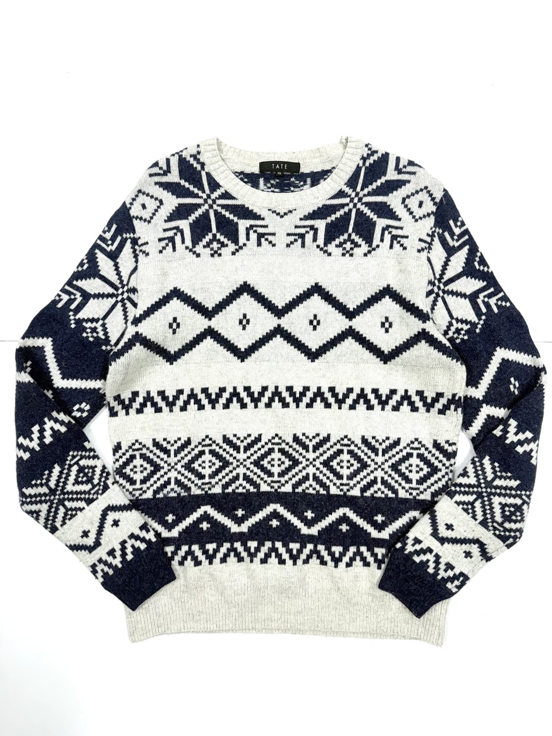 TATE 노르딕 니트 상품이미지1