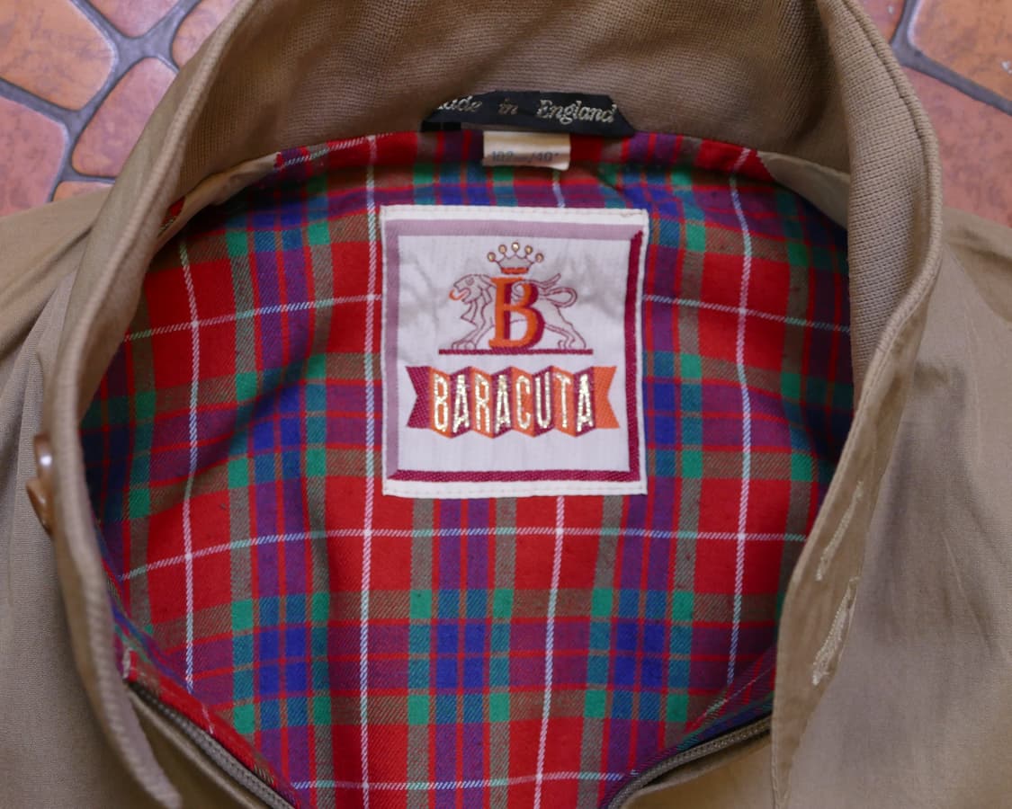M] 90년대 Made in England 바라쿠타 G9 해링턴 자켓
 상품이미지5