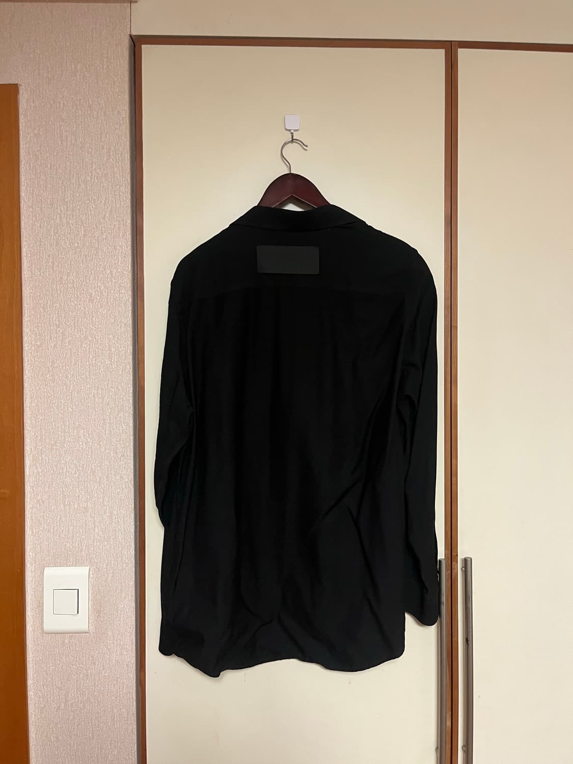 ami paris 블랙 레이온 셔츠 3 상품이미지5