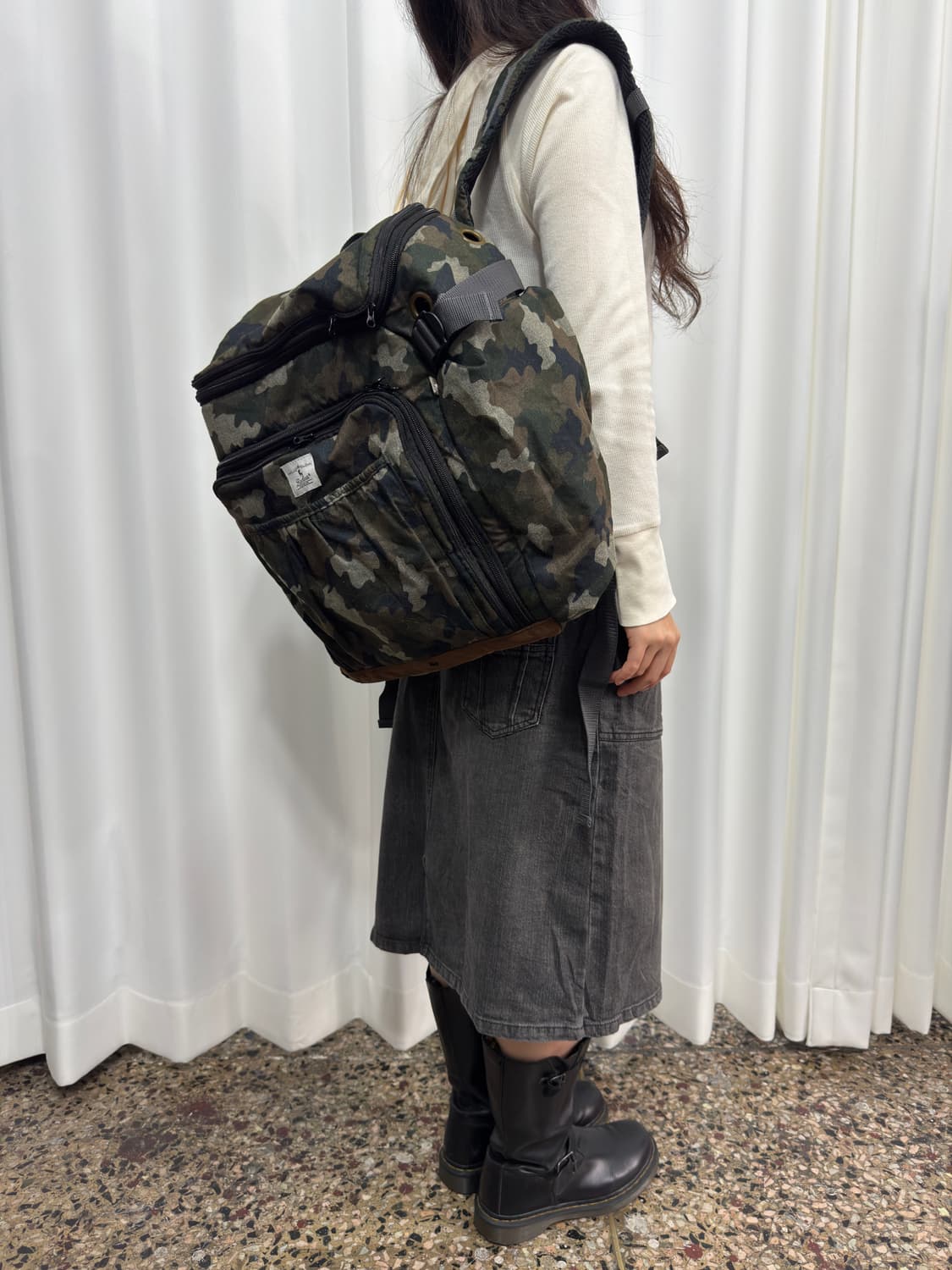 camo big backpack 상품이미지5