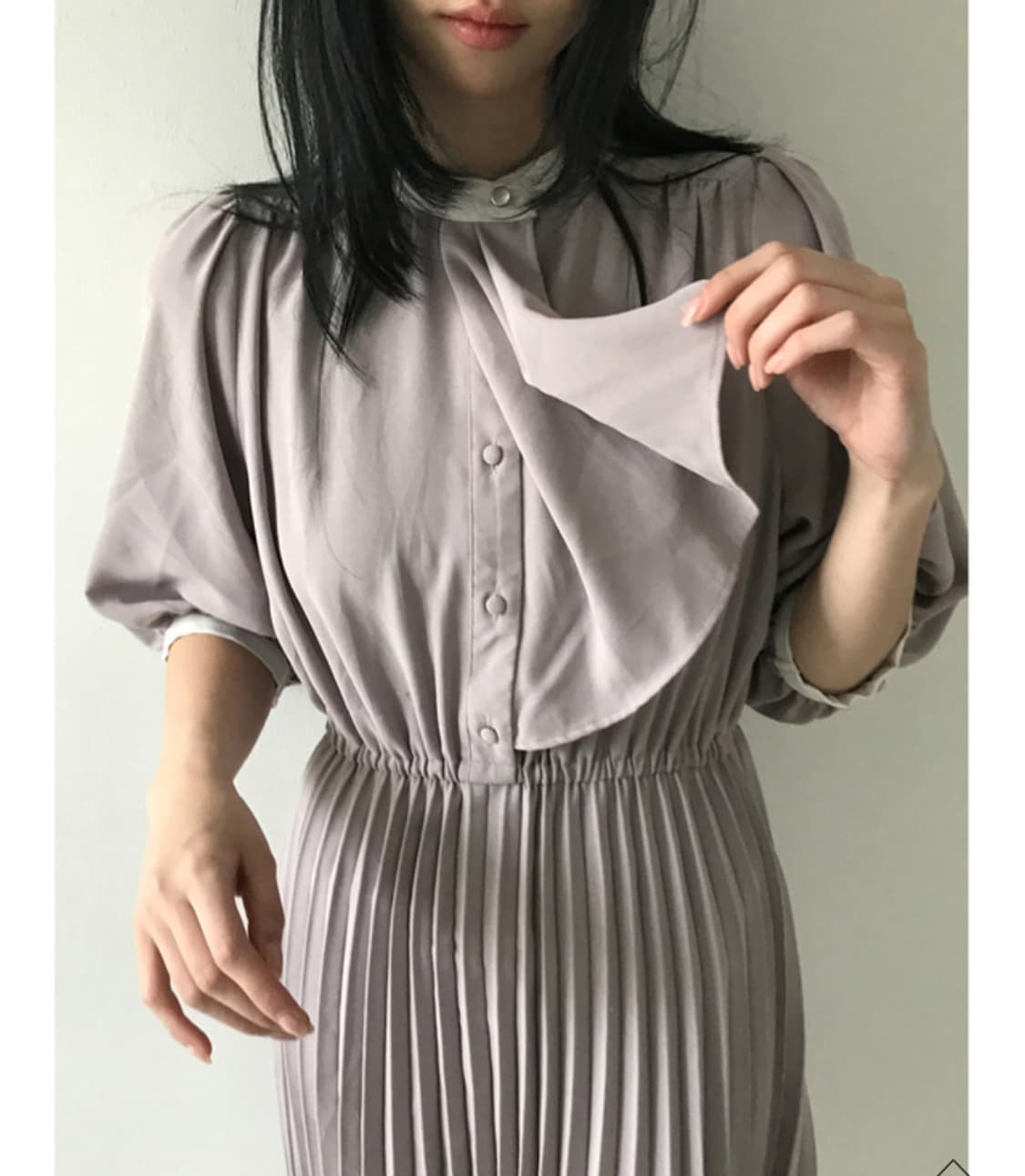 팜므뮤즈 빈티지 카라 원피스 상품이미지2