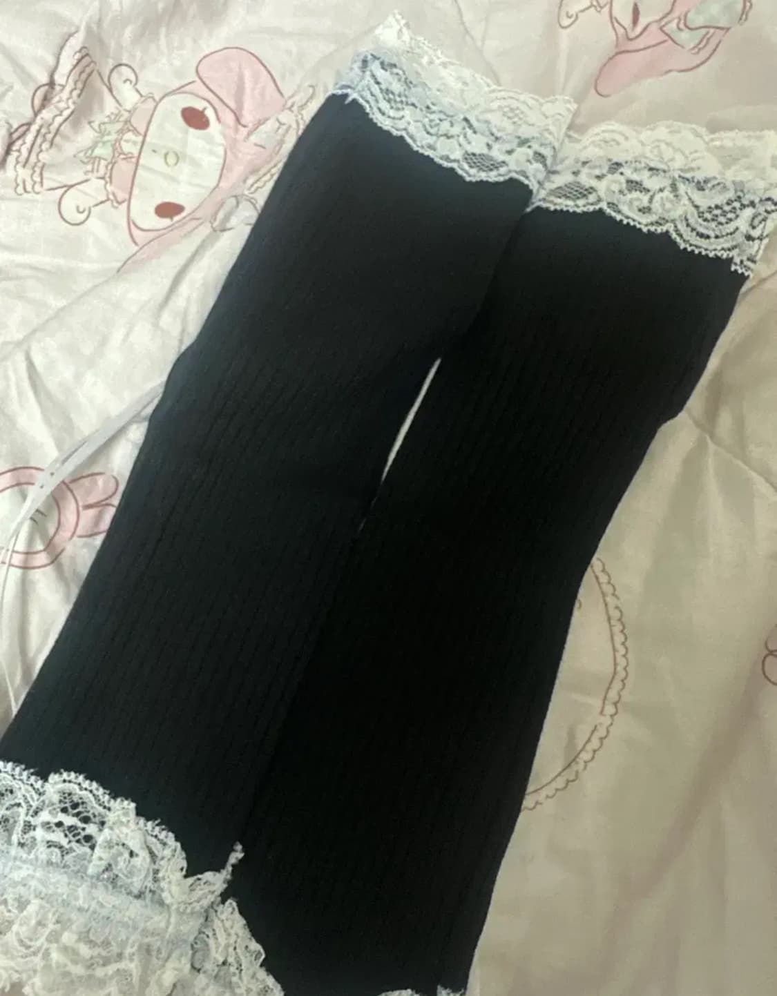 베이비메탈클럽 베메클 핸드메이드 레이스 핸드 워머 상품이미지2