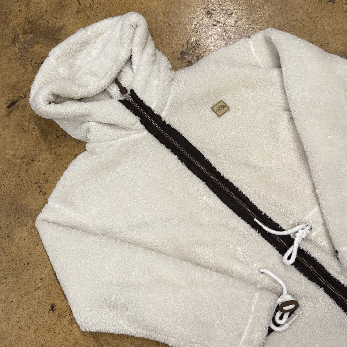 [정품/90,m] 노스페이스 롱 후리스 집업 자켓 b16 상품이미지1