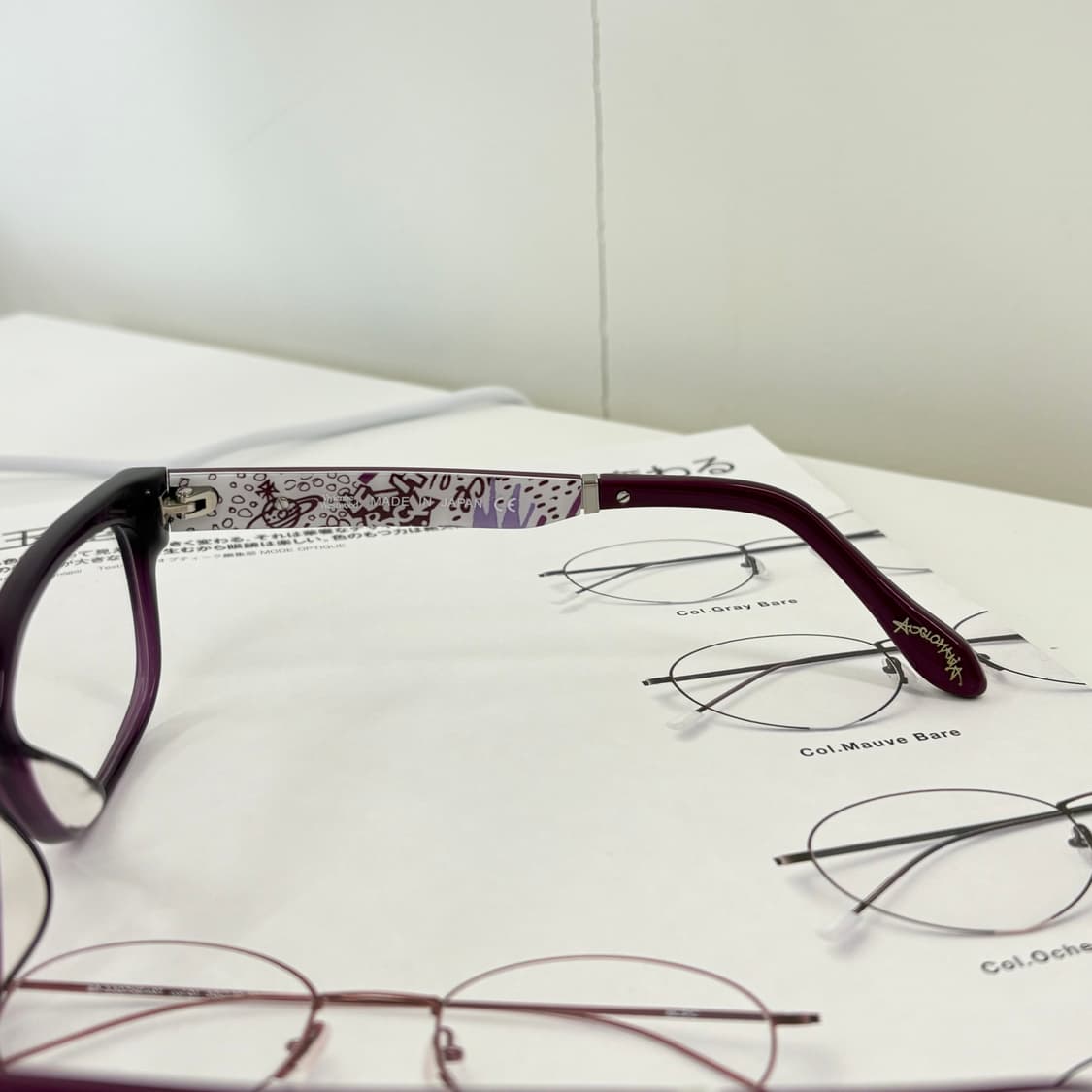 비비안웨스트우드 뿔테 안경 상품이미지3