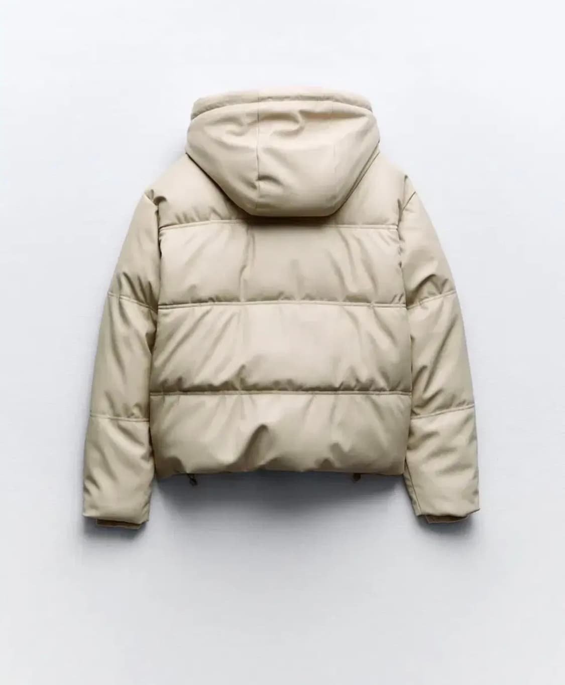 자라 페이크 레더 패딩 3046/202 상품이미지4