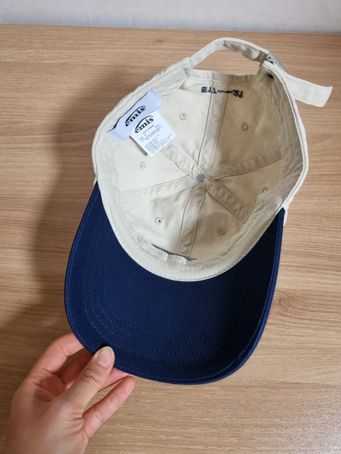 이미스 투톤 볼캡 상품이미지4