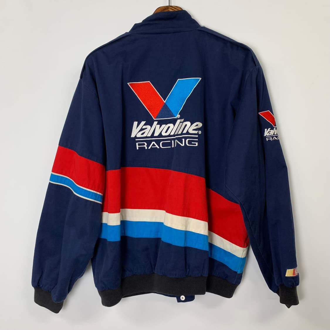 Vintage 빈티지 발보린 패치 레이싱 자켓 상품이미지3
