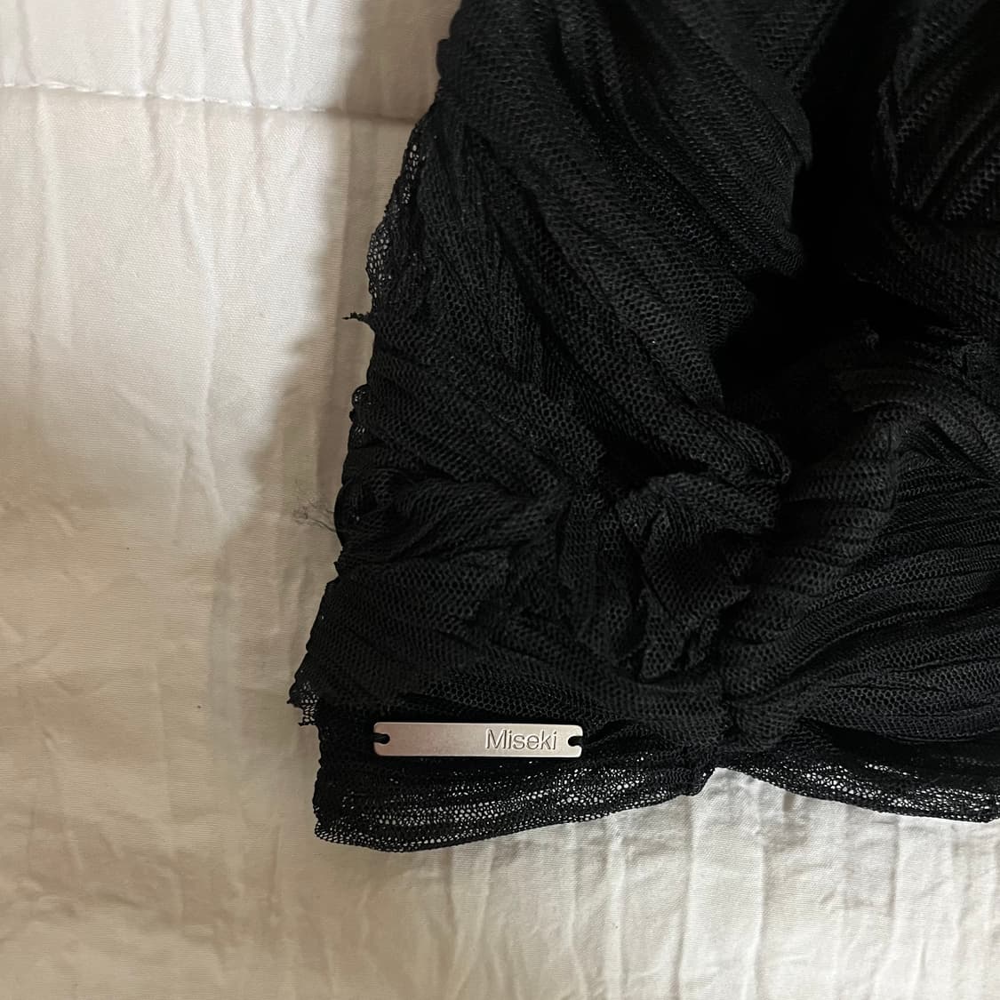 미세키서울 Sheer turban beanie 상품이미지3