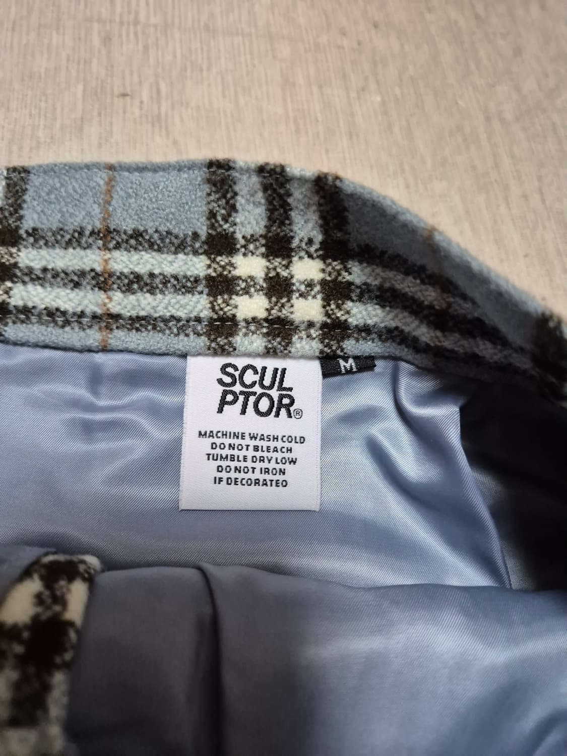 스컬프터 체크 미니스커트 상품이미지3