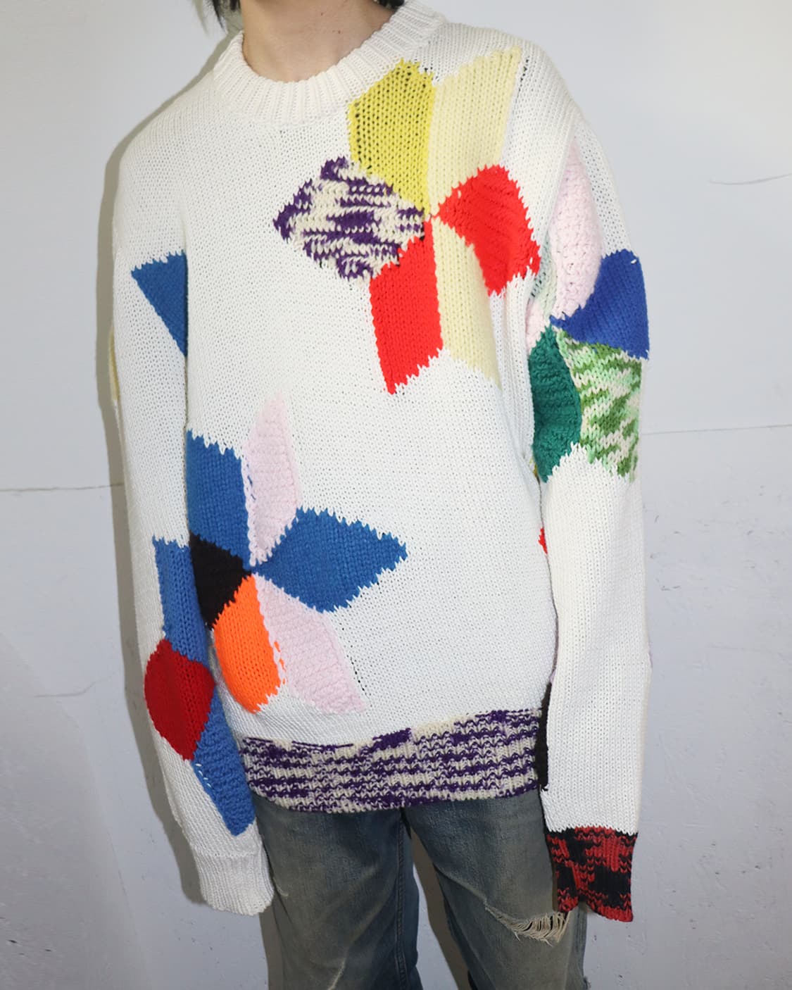 캘빈클레인 205W39NYC by 라프 시몬스 19SS 멀티 컬러 스웨터 상품이미지3