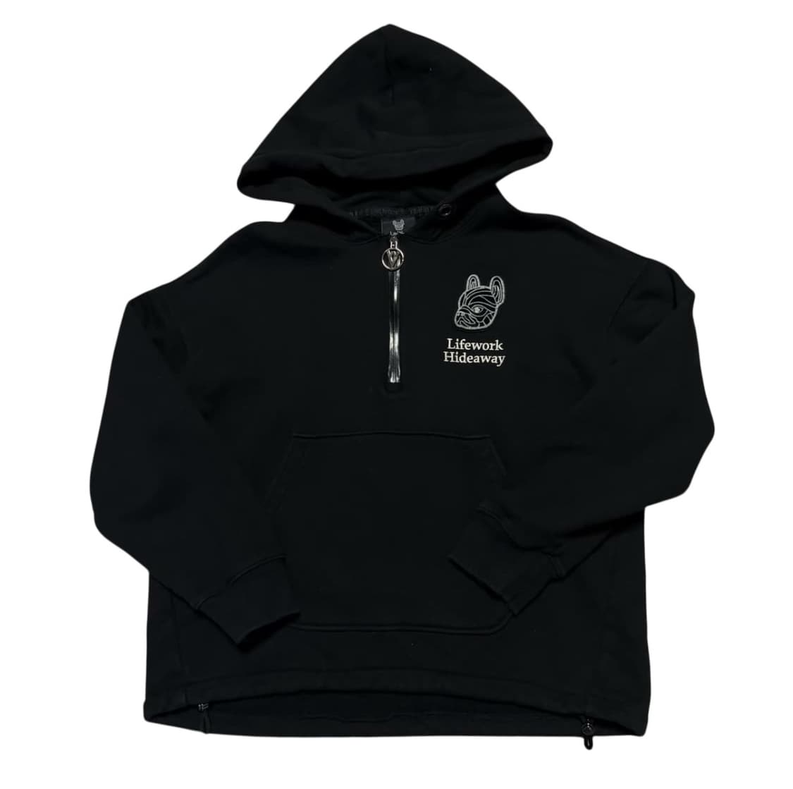 Lifework 라이프워크 하프집업 기모 후드티 상품이미지1