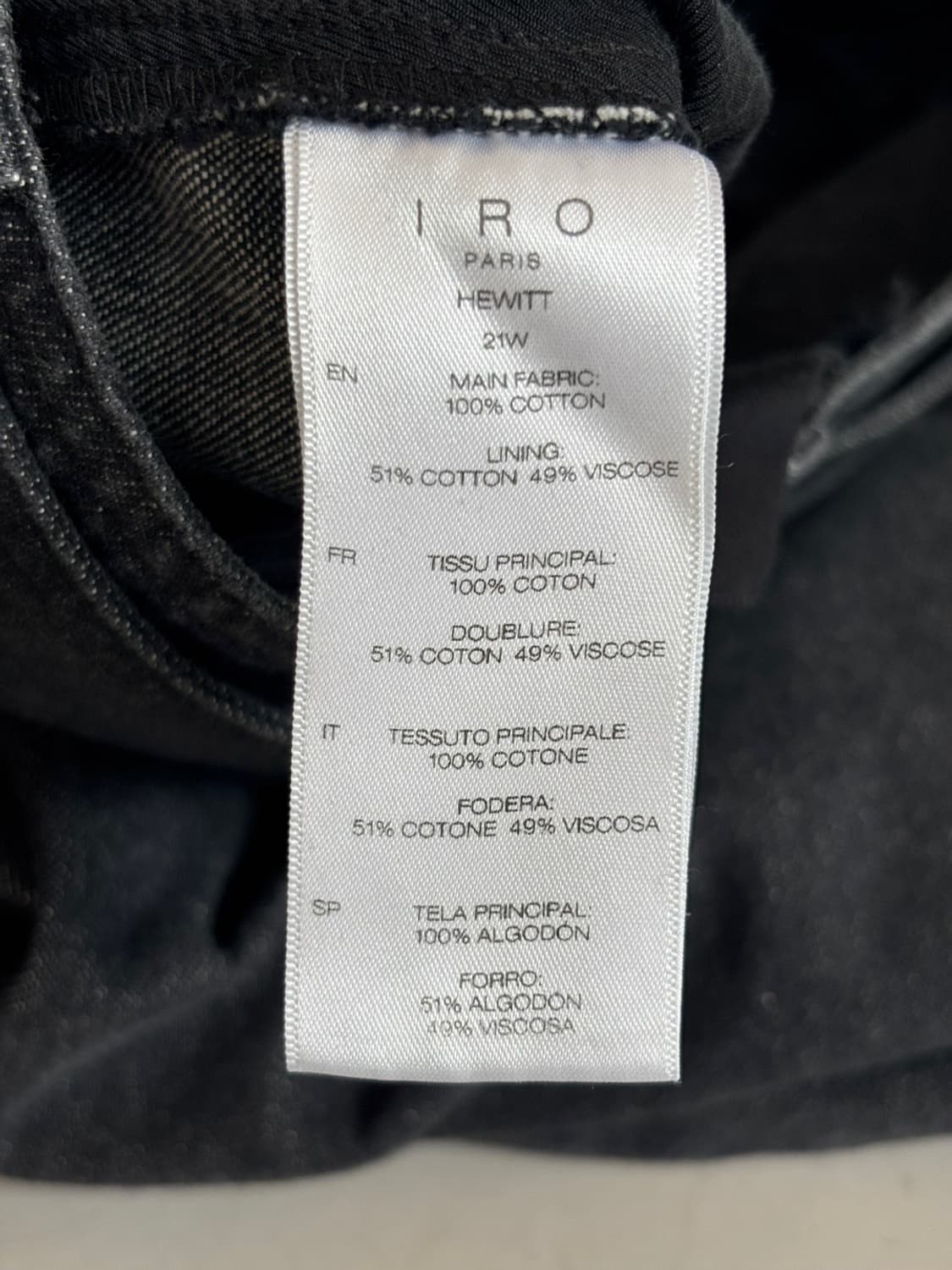 IRO Denim Pants 상품이미지8