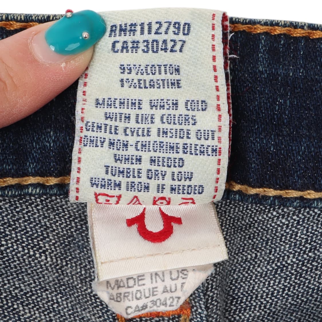 트루릴리젼 우먼스 조이 부츠컷 데님팬츠 상품이미지9