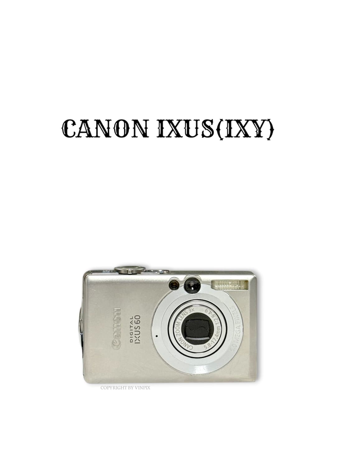 캐논 익서스 ixus 60(익시 70) 빈티지 디지털 카메라 디카 상품이미지1