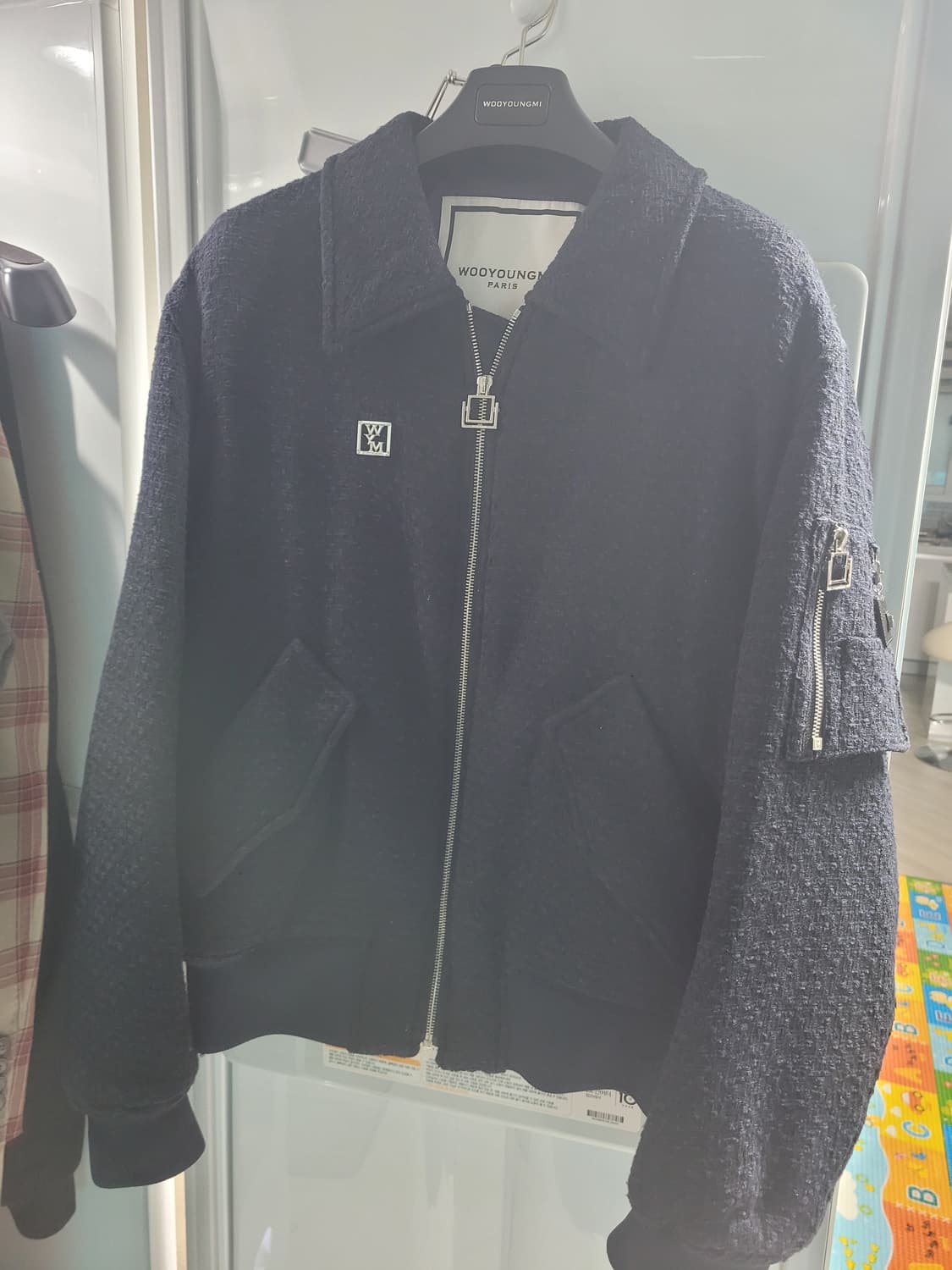 23ss 우영미트위드 네이비블루종 팝니다 전국완판제품 상품이미지1