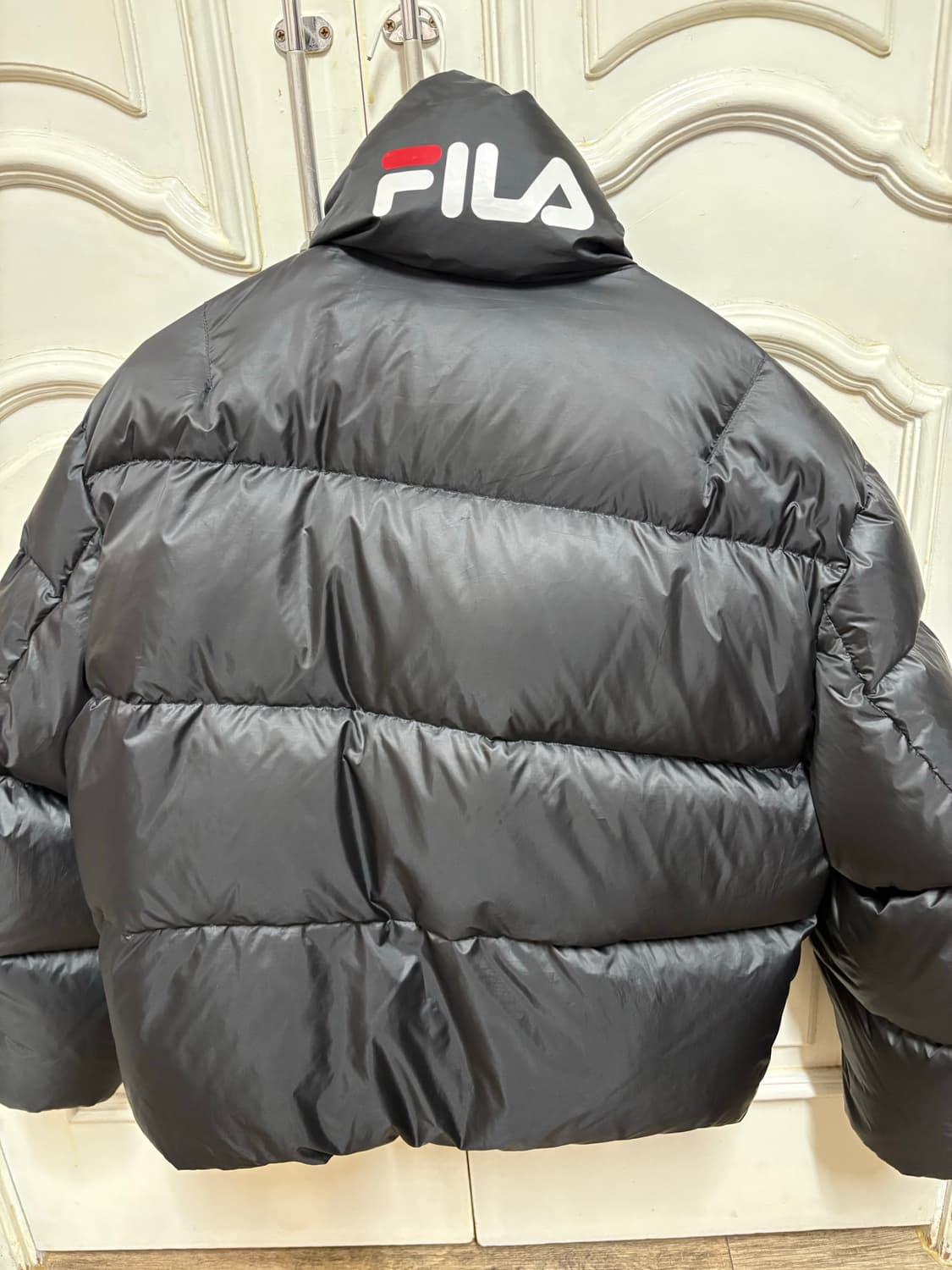 블랙 FILA 패딩 상품이미지2