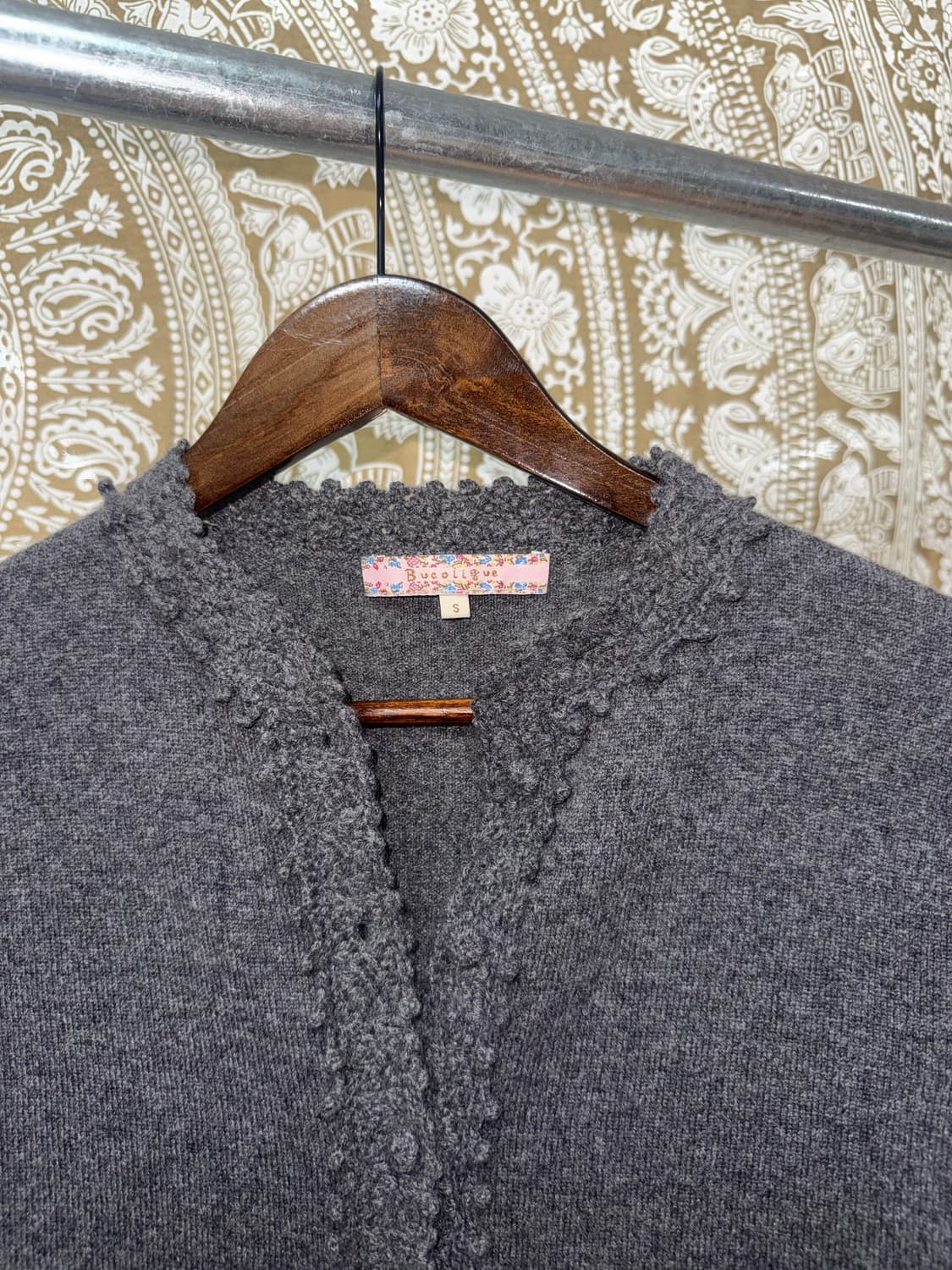 빈티지 여성 니트 가디건  상품이미지3