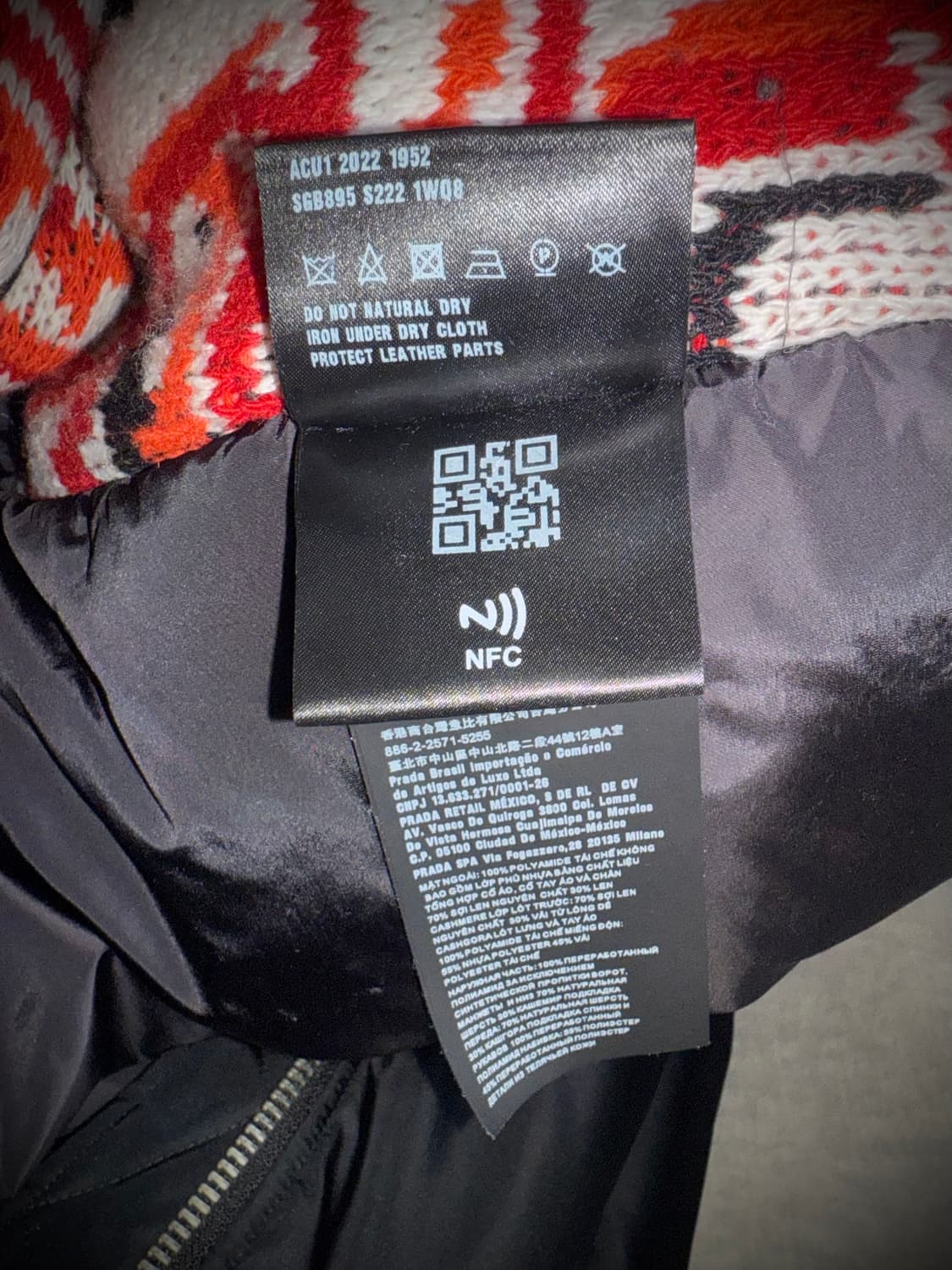 Prada x Raf Simons Re-Nylon Knit Bomber 상품이미지10