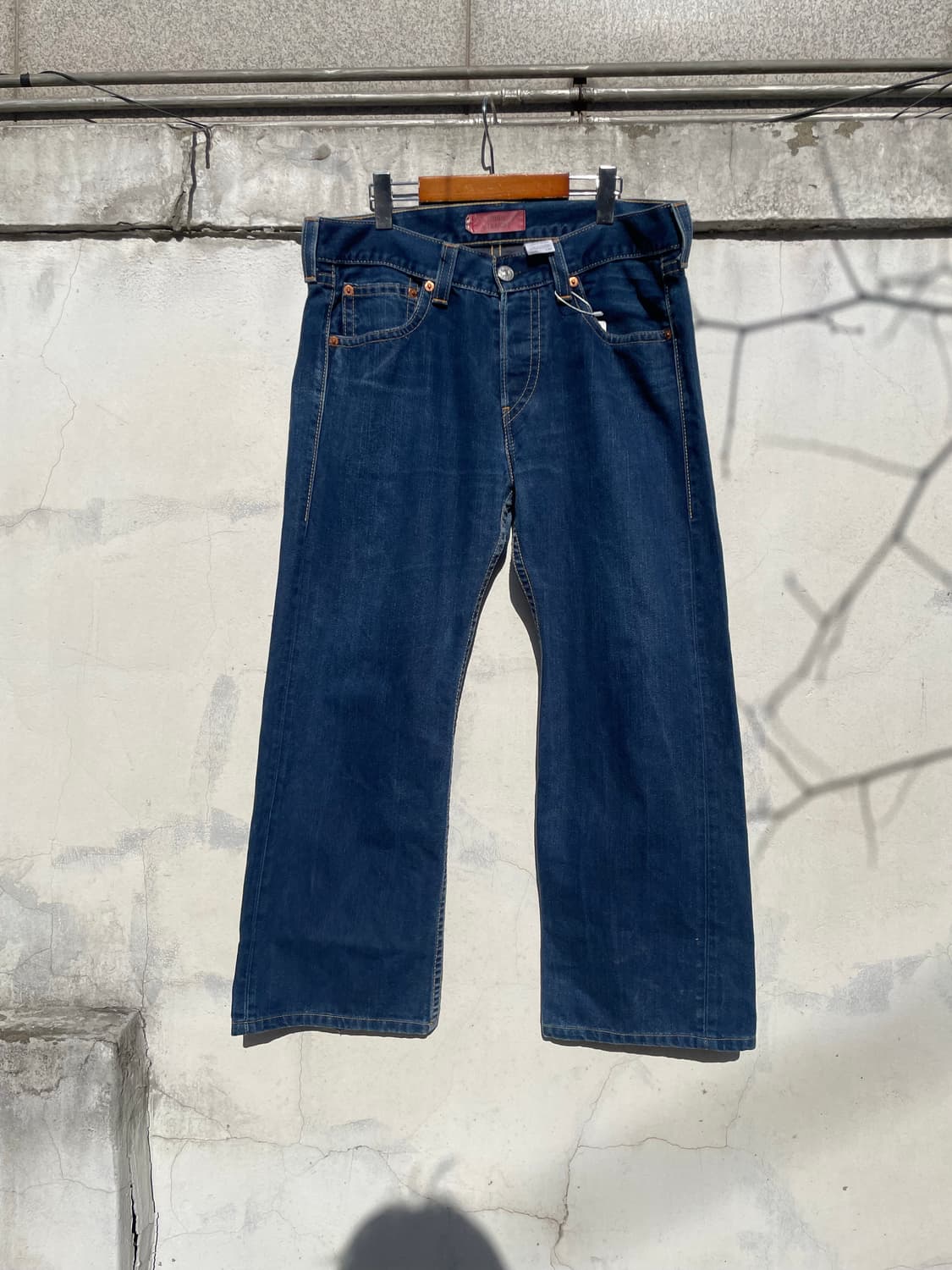 리바이스 아이코닉 타입1 인디고 데님팬츠 상품이미지3