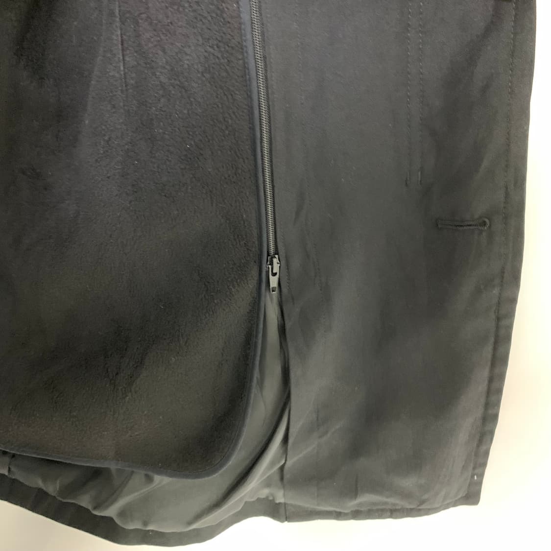 에르메네 질도 제냐 견장 벨티드 피쉬테일 트렌치 하프코트 XL 남녀공용 상품이미지9