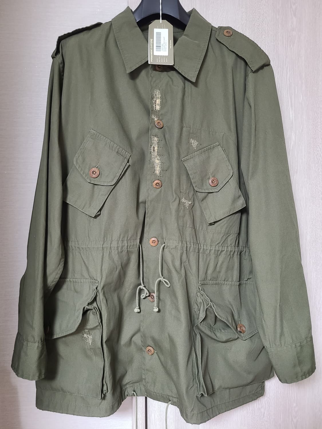 새제품 VDR DAMAGED FIELD JACKET 비디알 필드자켓 상품이미지2