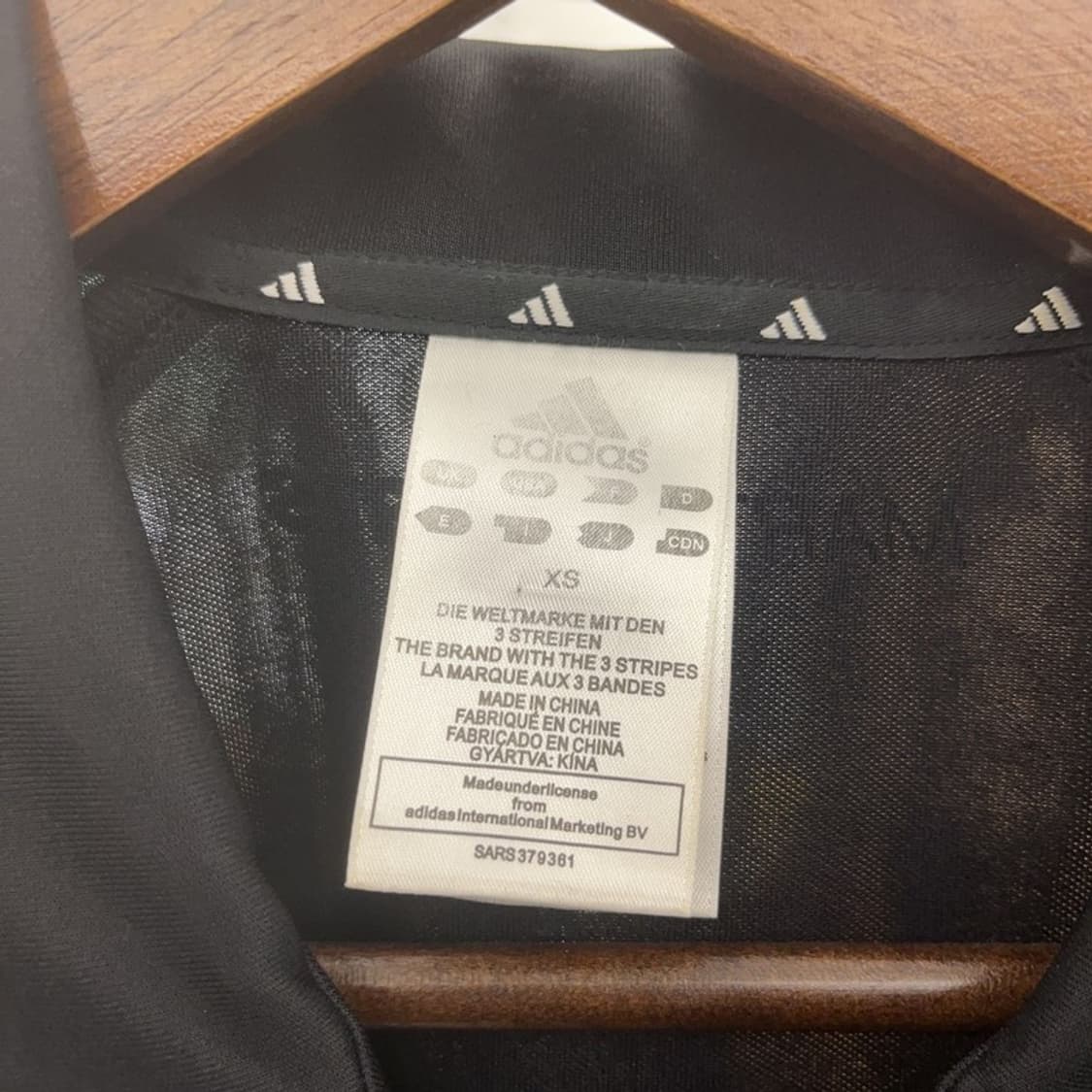 아디다스 마샬아츠 올드스쿨 Y2K 검골 져지 집업 XS C07601 상품이미지5