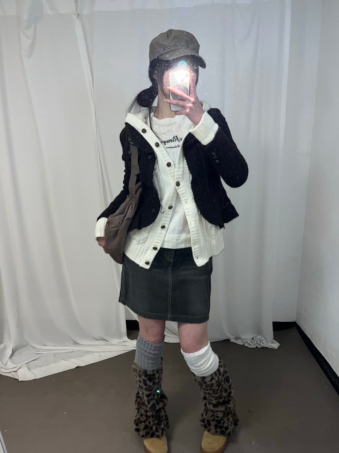 브라운 그런지 페어리 자켓 상품이미지1