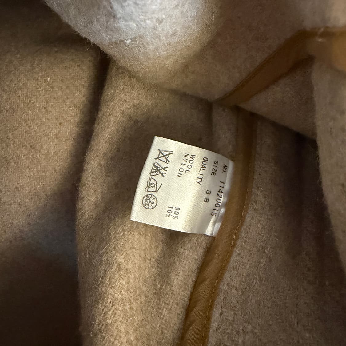 투데이 풀 울 더플 코트 상품이미지6