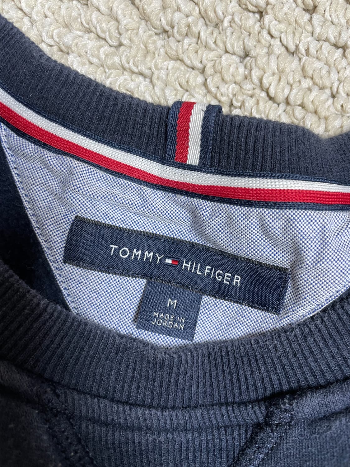 타미힐피거 맨투맨 사이즈M 상품이미지2