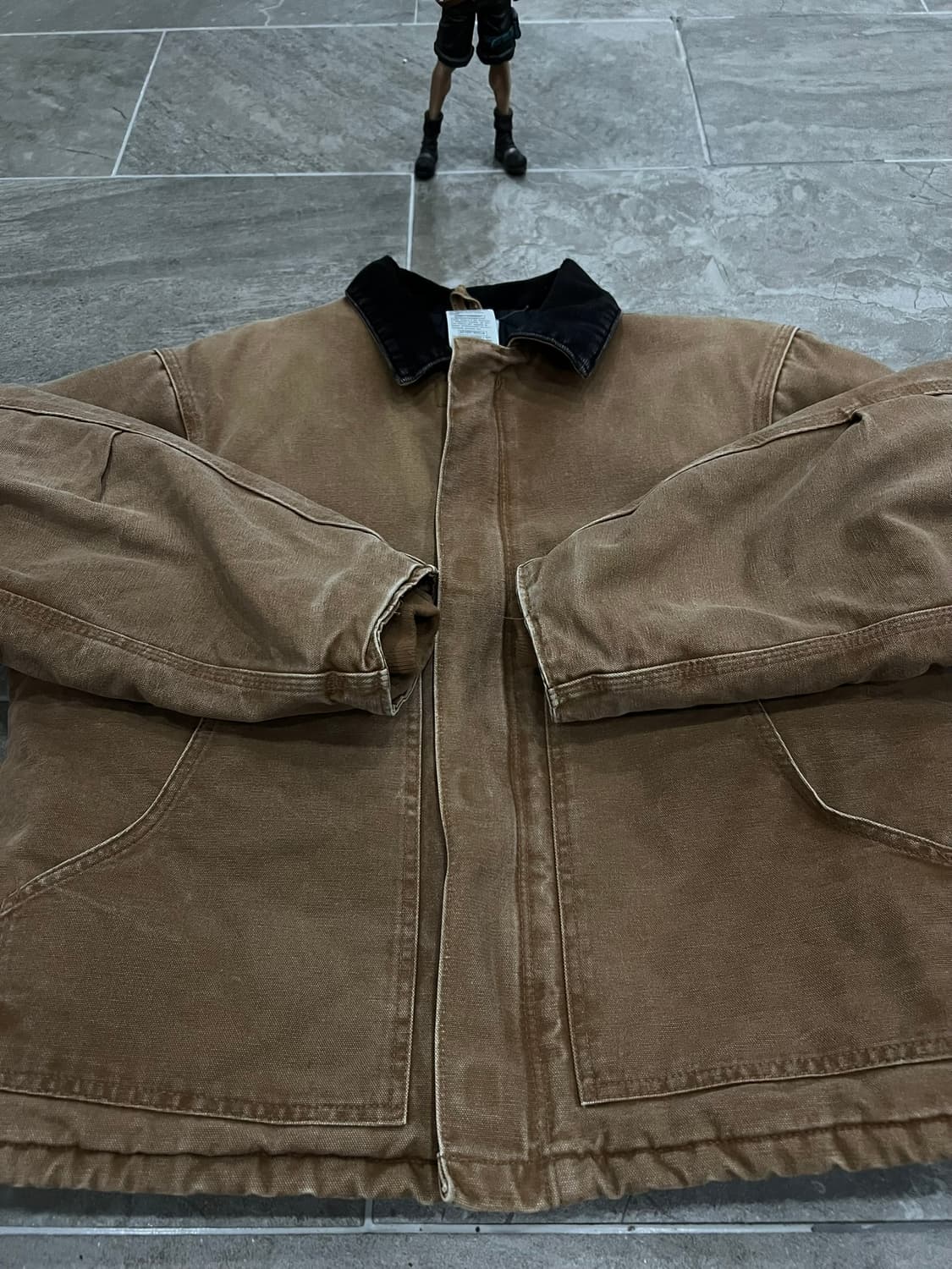 (L) 칼하트 덕 디트로이트 자켓 J22 BRN 칼하트브라운 상품이미지6