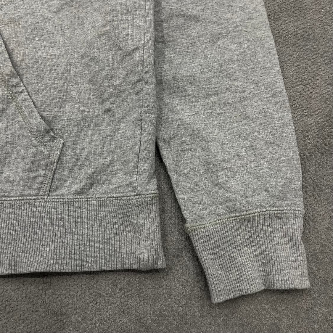 XL 나이키 ATHLETIC 회색 후드티 상품이미지3