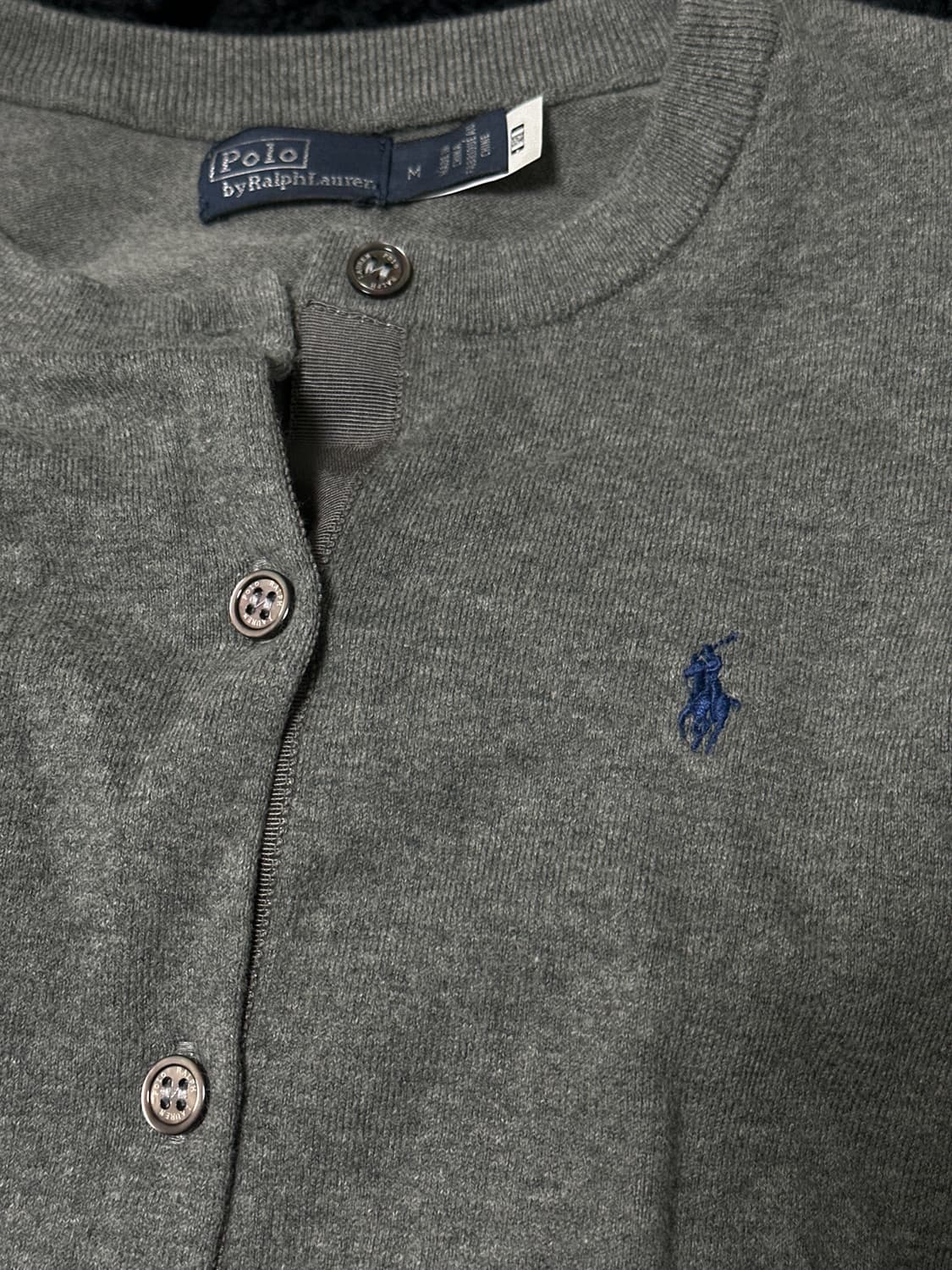 폴로 피마코튼 가디건 상품이미지1