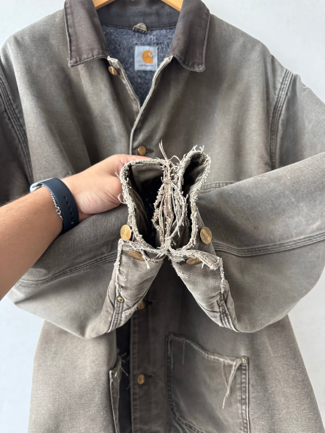 8/90s 칼하트 페이드 Chore Jacket 상품이미지6