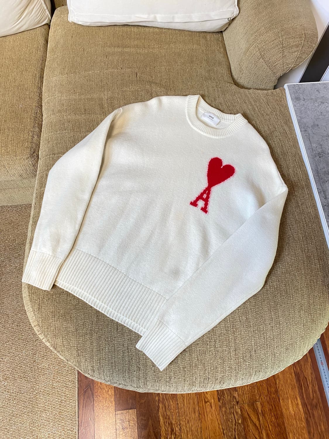 아미 메리노울 드 꾀흐 스웨터 (100사이즈) 상품이미지4