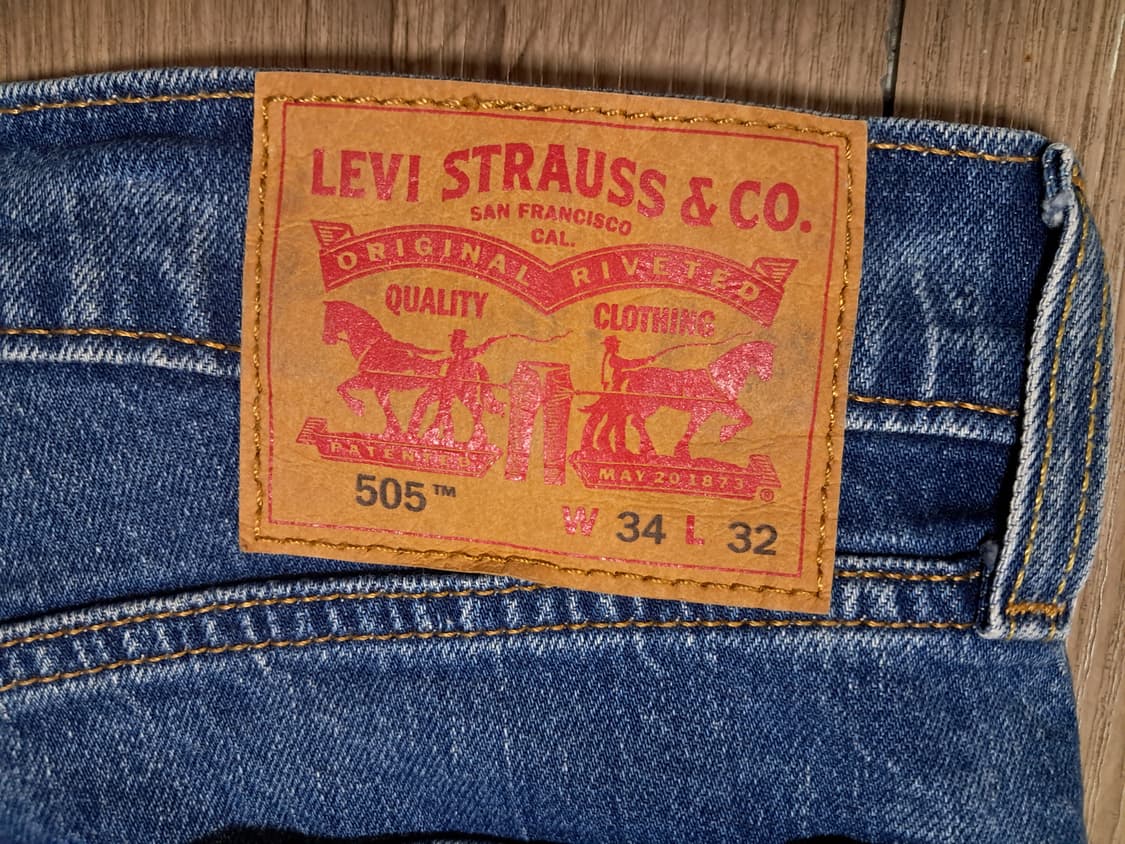 리바이스 505 청바지 34 상품이미지6
