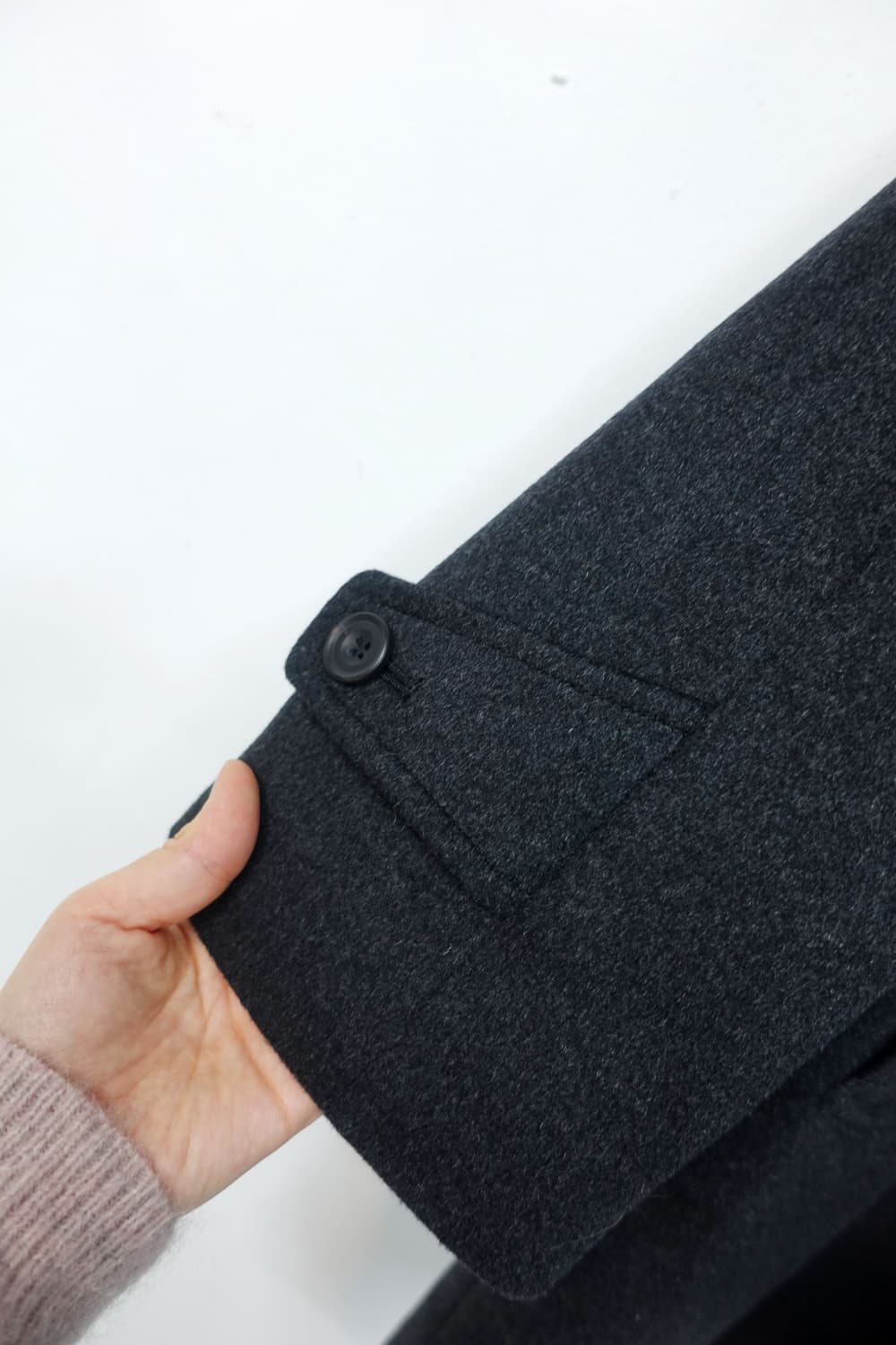 퓨어 캐시미어 코트 상품이미지6