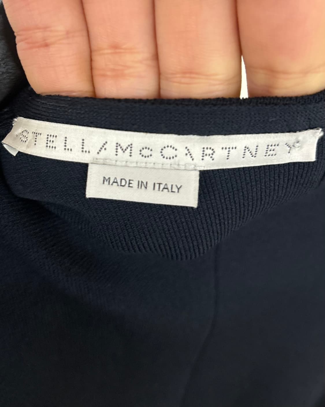 스텔라 맥카트니 네이비 드레이프 블라우스 티셔츠 상품이미지7