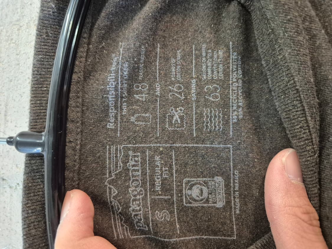 파타고니아 남성 긴팔티 S 사이즈 상품이미지4