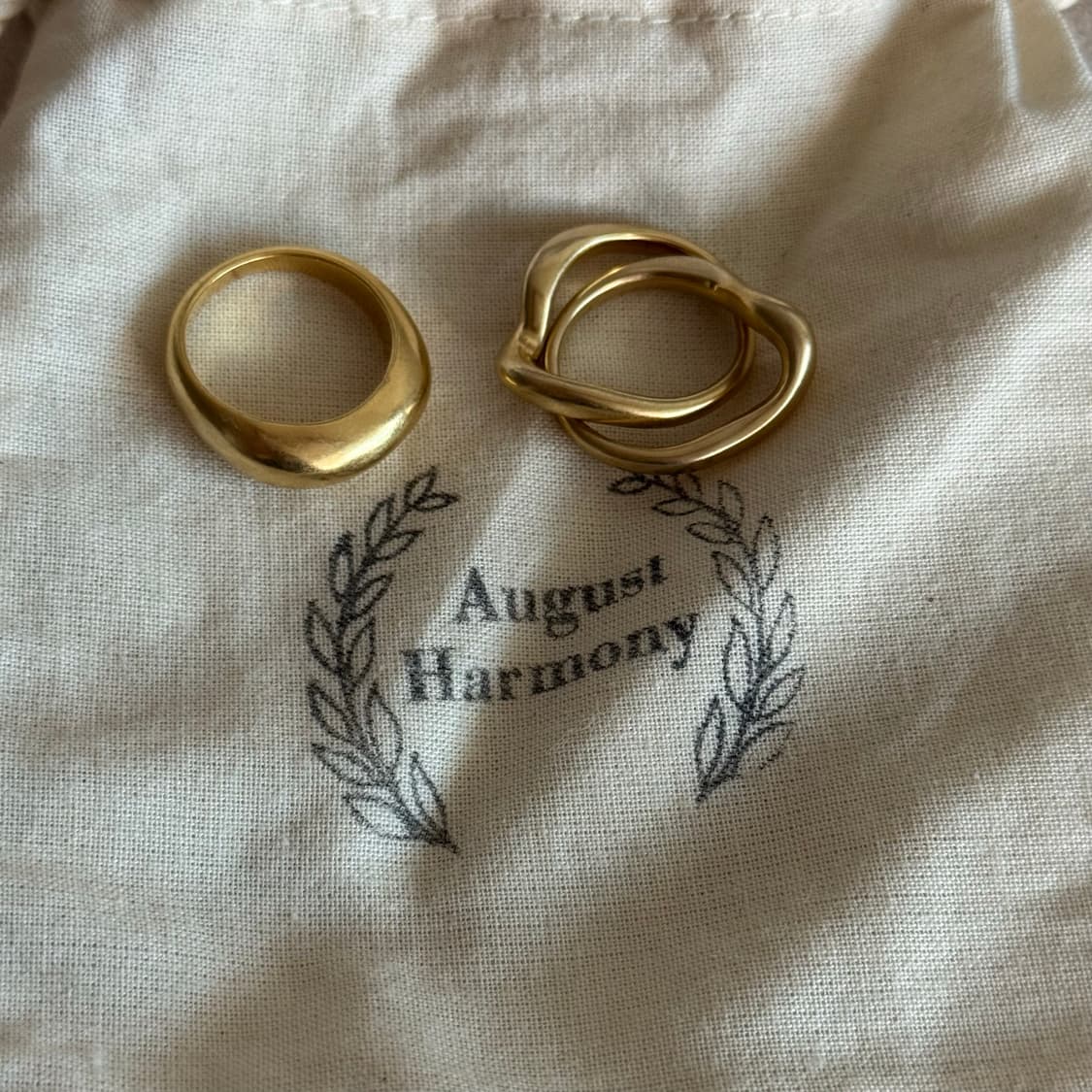 August Harmony 골드 링 어거스트하모니 상품이미지3