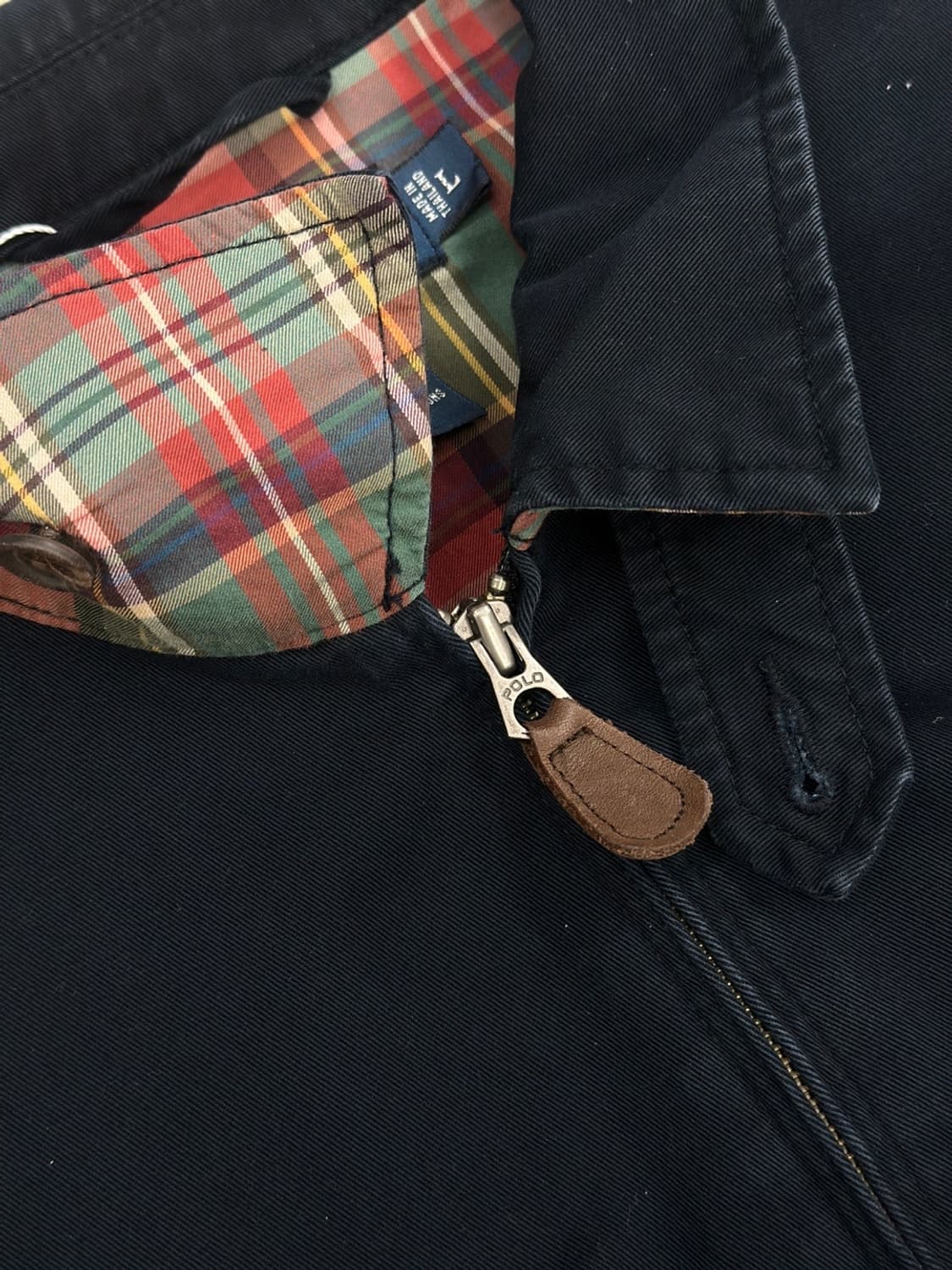 폴로 랄프로렌 체크 라이닝 해링턴 자켓  상품이미지9