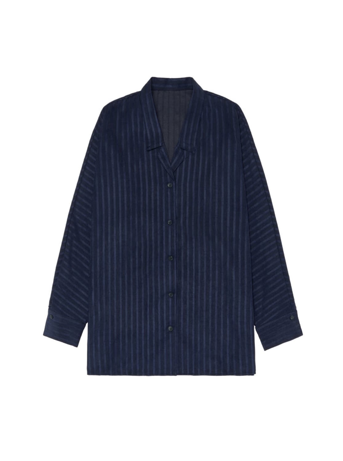 해브빈 havebin Vintage Stripe Shirt Navy 상품이미지1