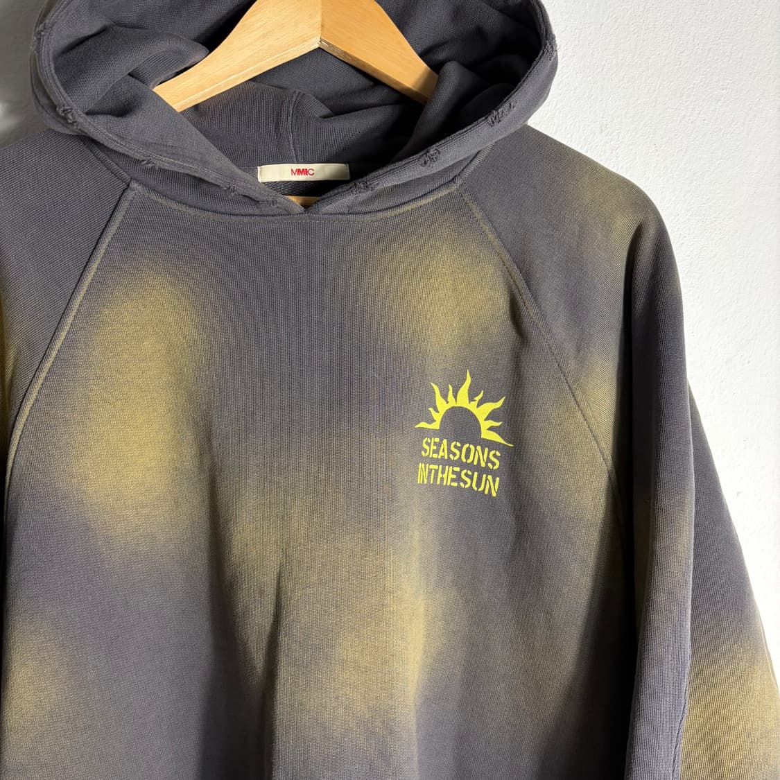 MMIC 시즌인더썬 후드티 그레이(L) 상품이미지3