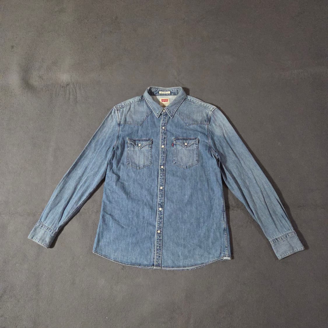 리바이스 웨스턴 데님 셔츠 L 상품이미지2