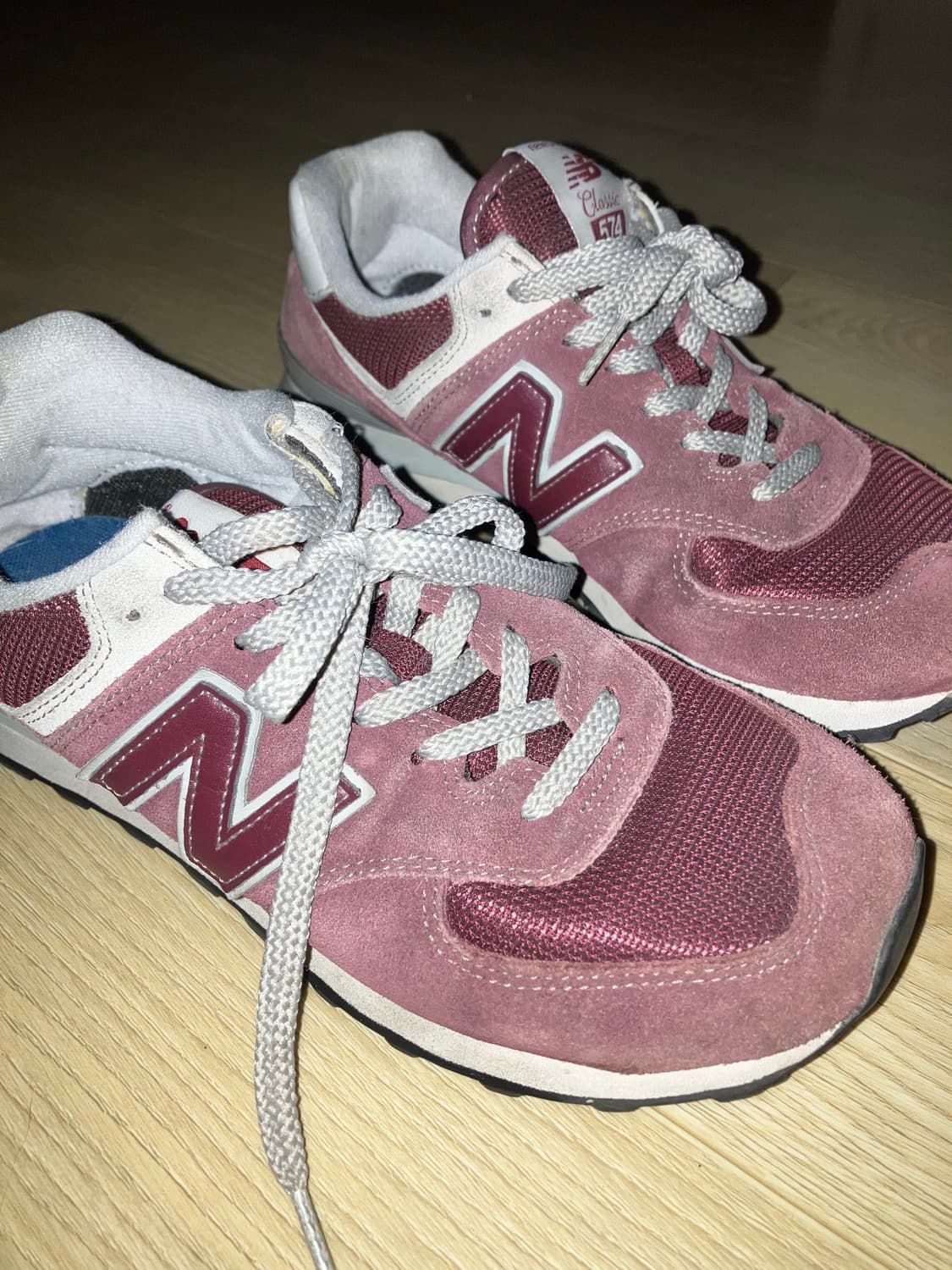 뉴발란스 574 버건디 240 상품이미지3