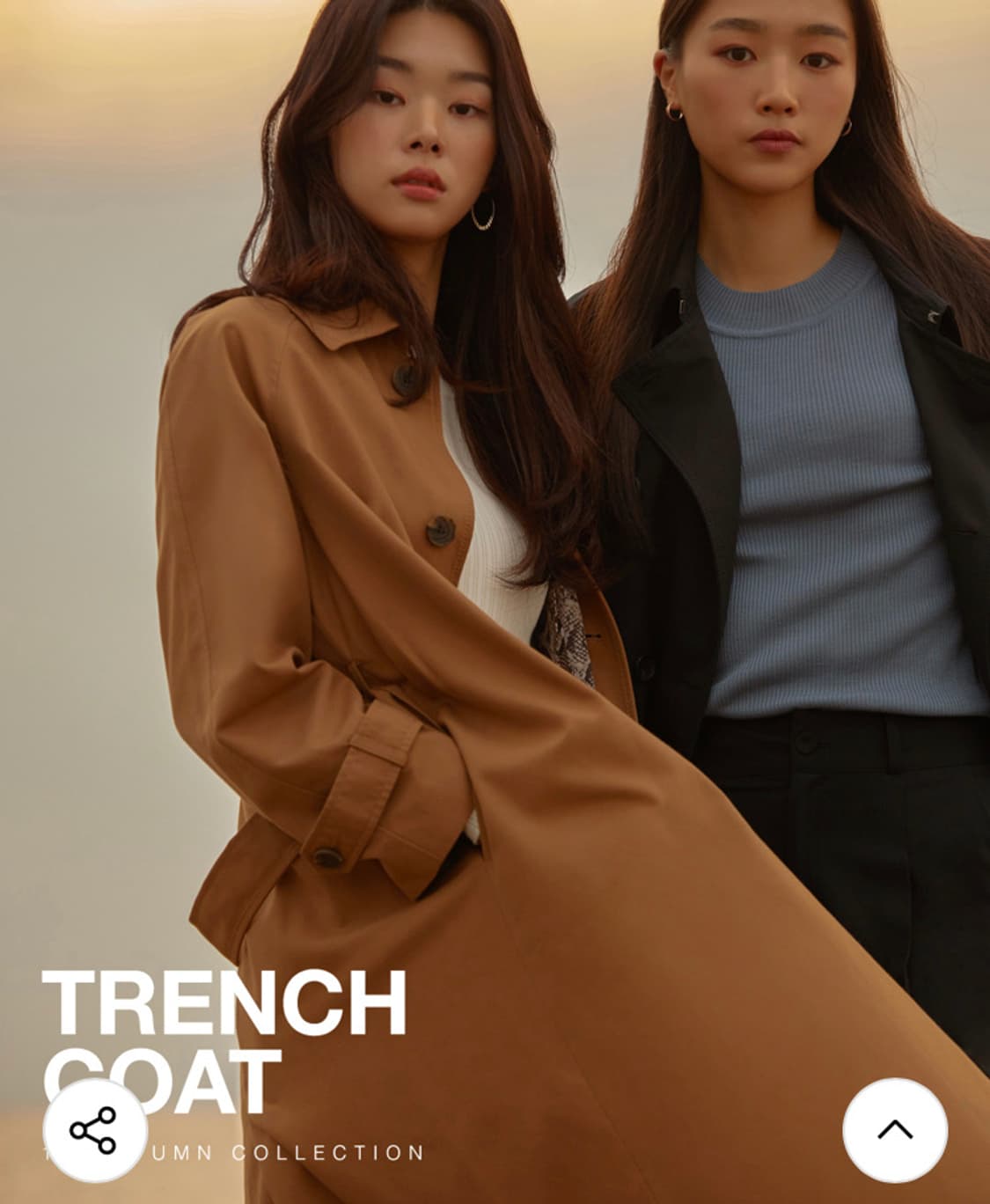 MIXXO 미쏘 맥 트렌치 코트 S사이즈 상품이미지5