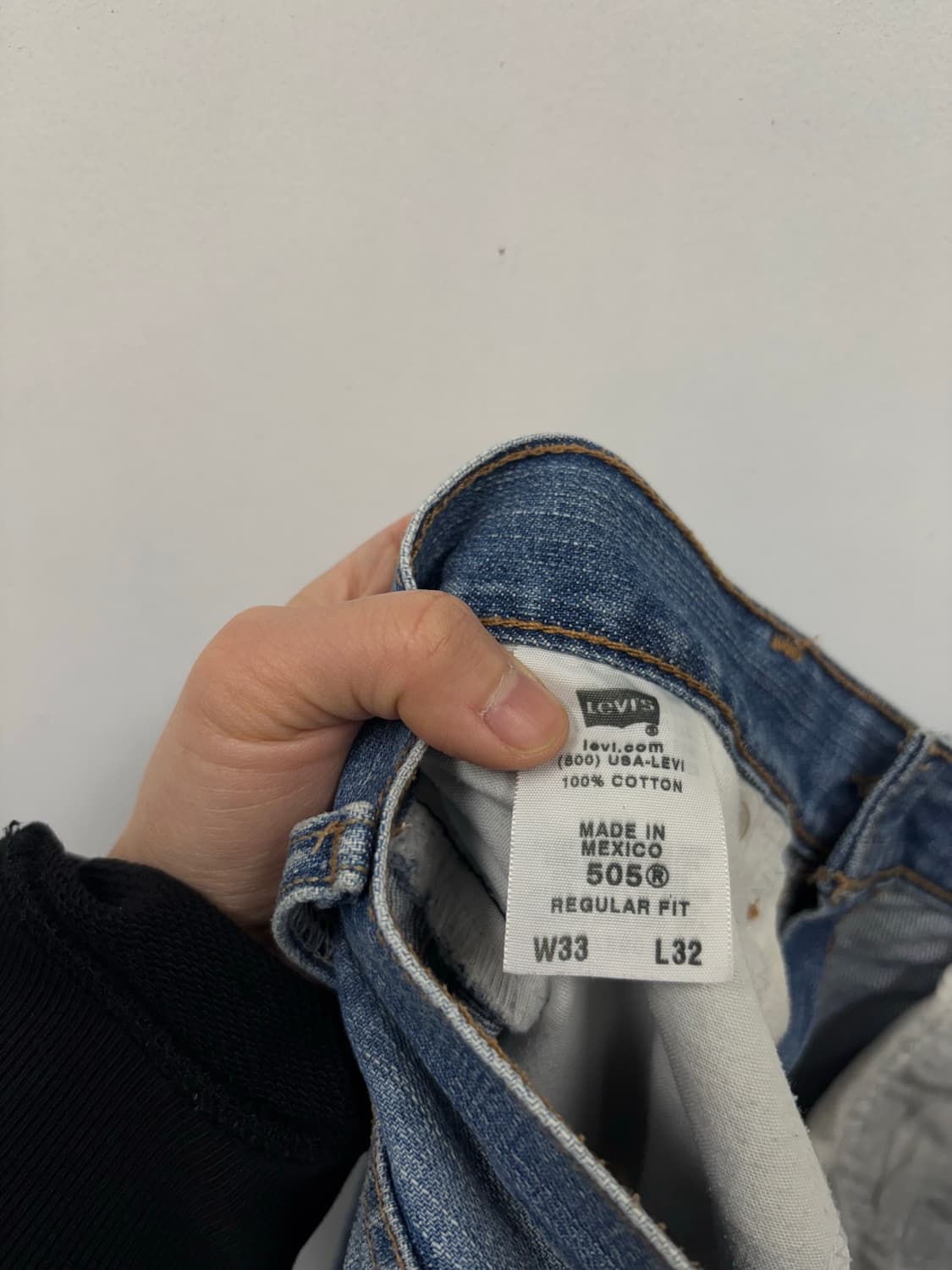  리바이스505 데님팬츠  W33 L32 상품이미지6